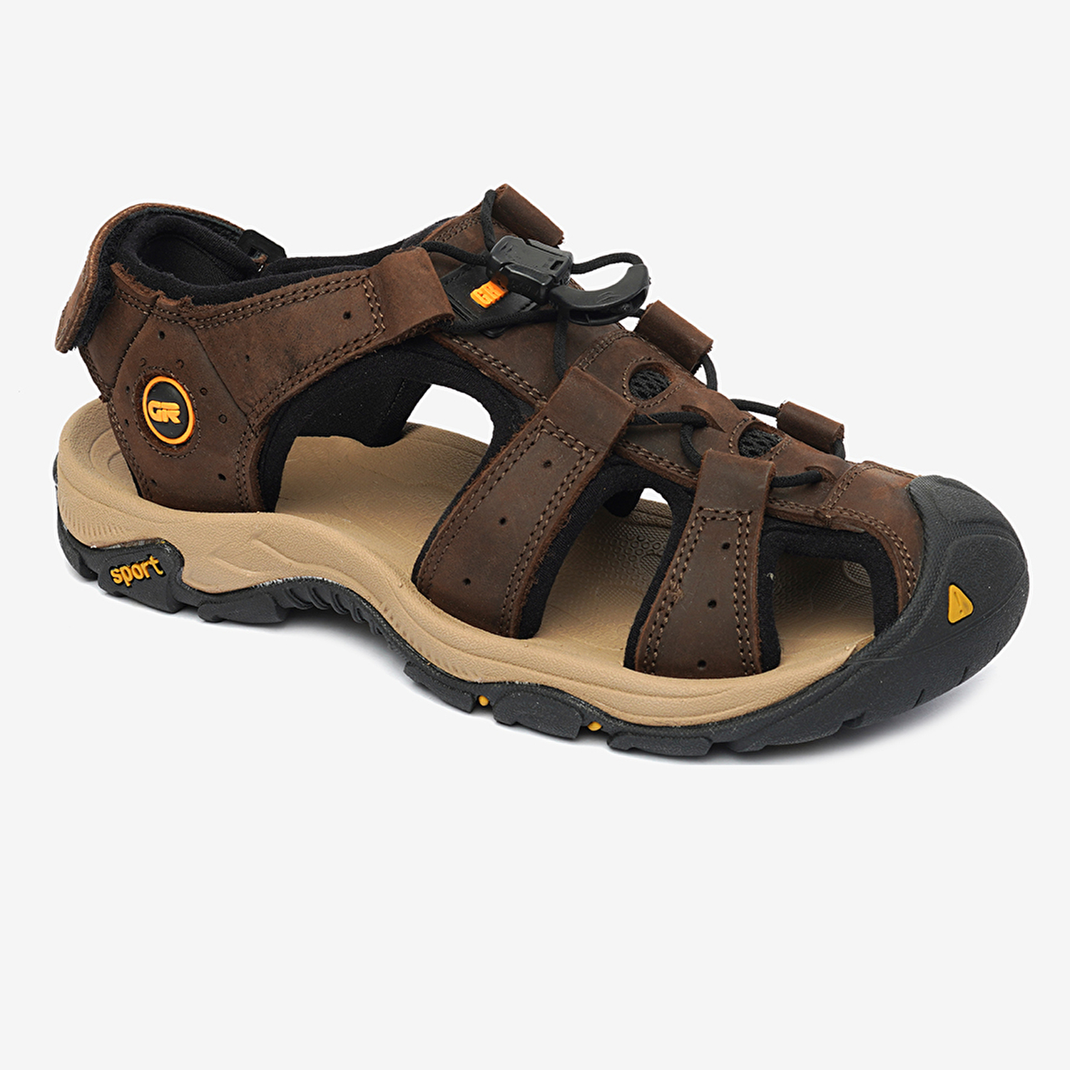 Kadın Kahverengi Hakiki Deri Sandalet 4Y2CS30641-1