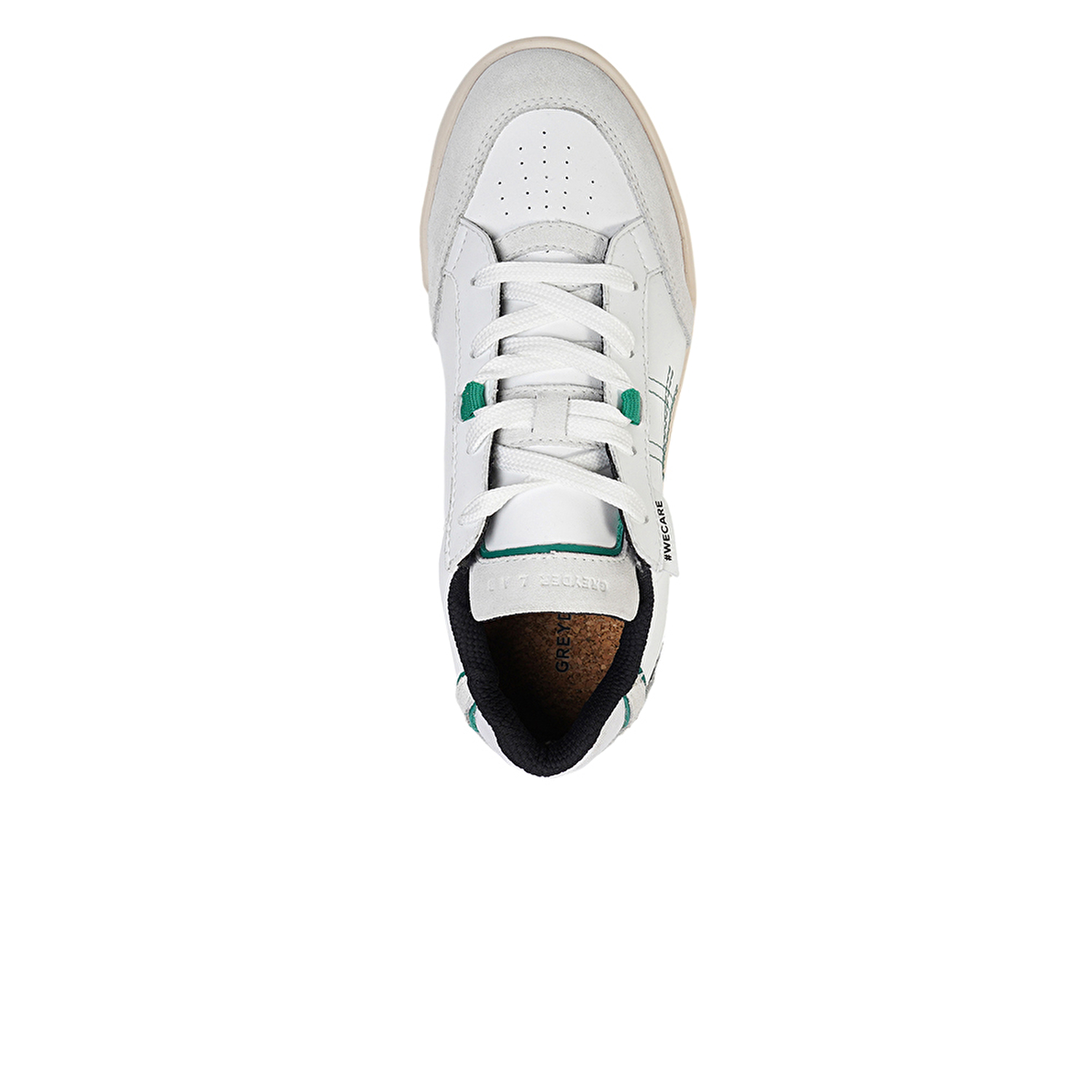 Kadın Beyaz Hakiki Deri Sneaker Ayakkabı 4Y2SA45151-3