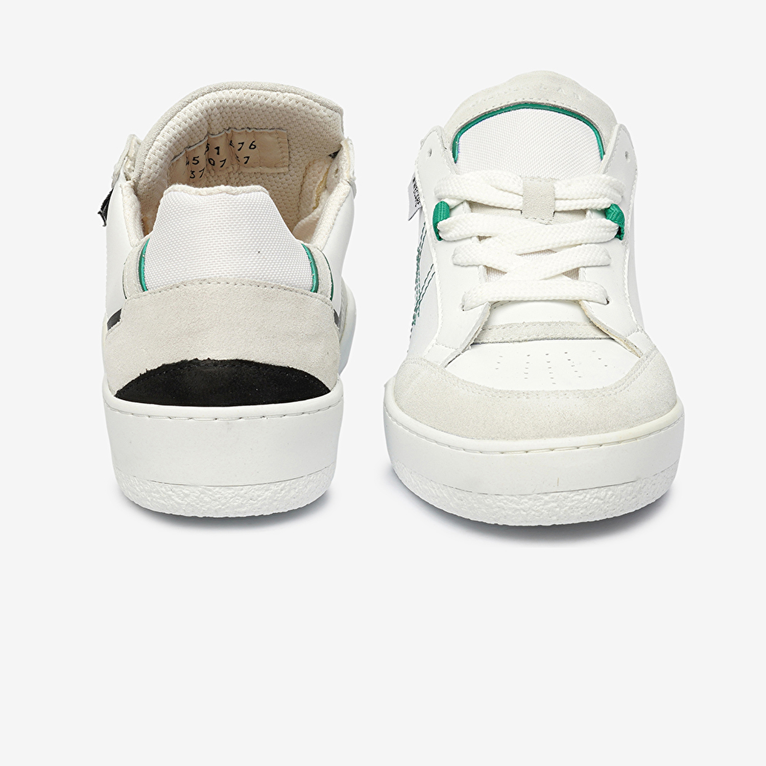 Kadın Beyaz Hakiki Deri Sneaker Ayakkabı 4Y2SA45151-7