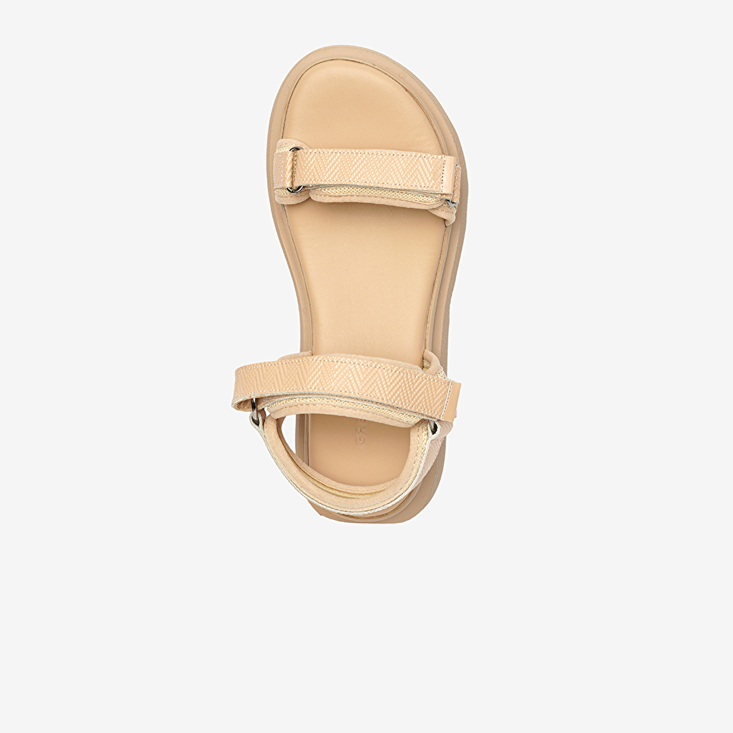 Kadın Krem Hakiki Deri Sandalet 4Y2WS59059-4