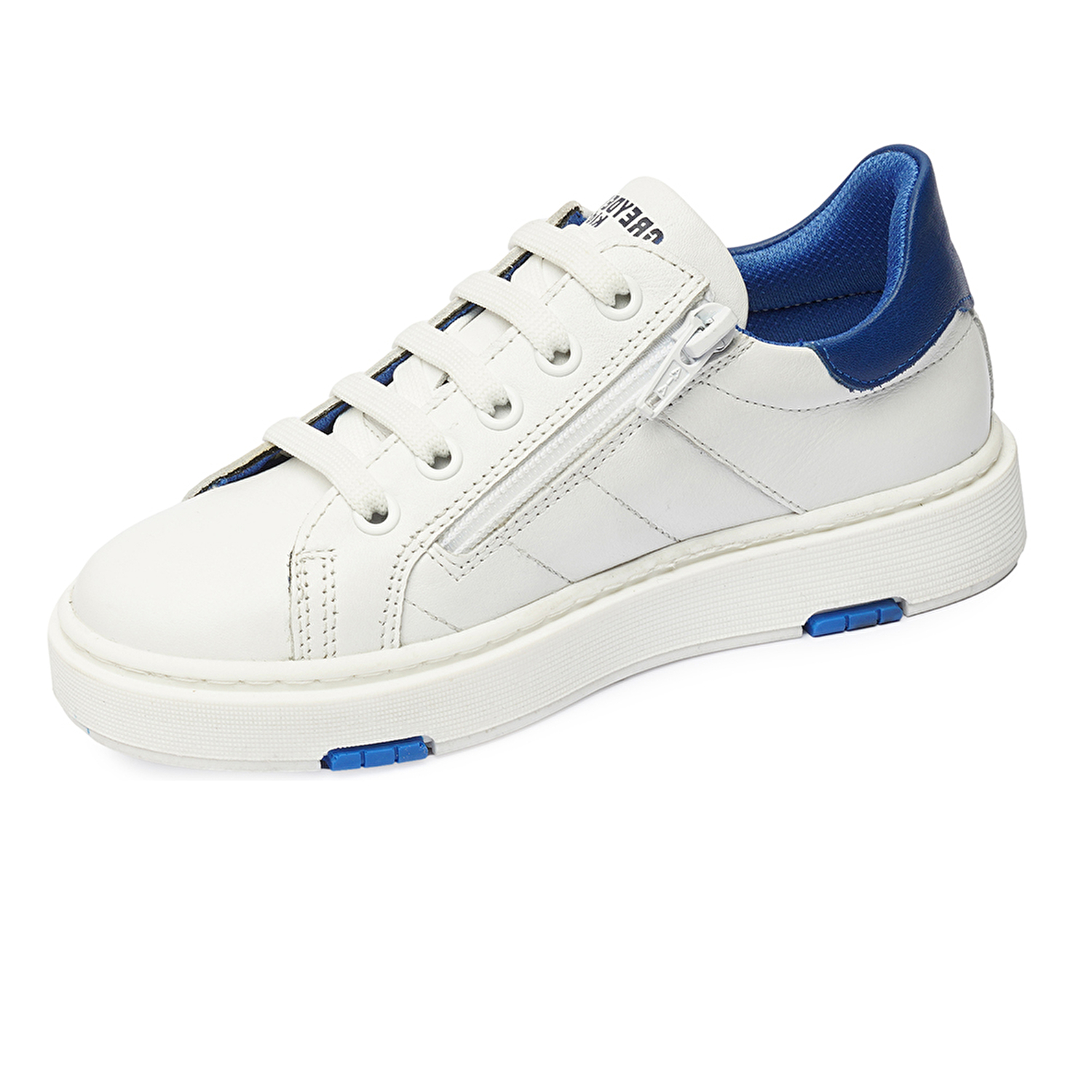 Erkek Çocuk Beyaz Saks Hakiki Deri Sneaker Ayakkabı 4Y5NA59501-2