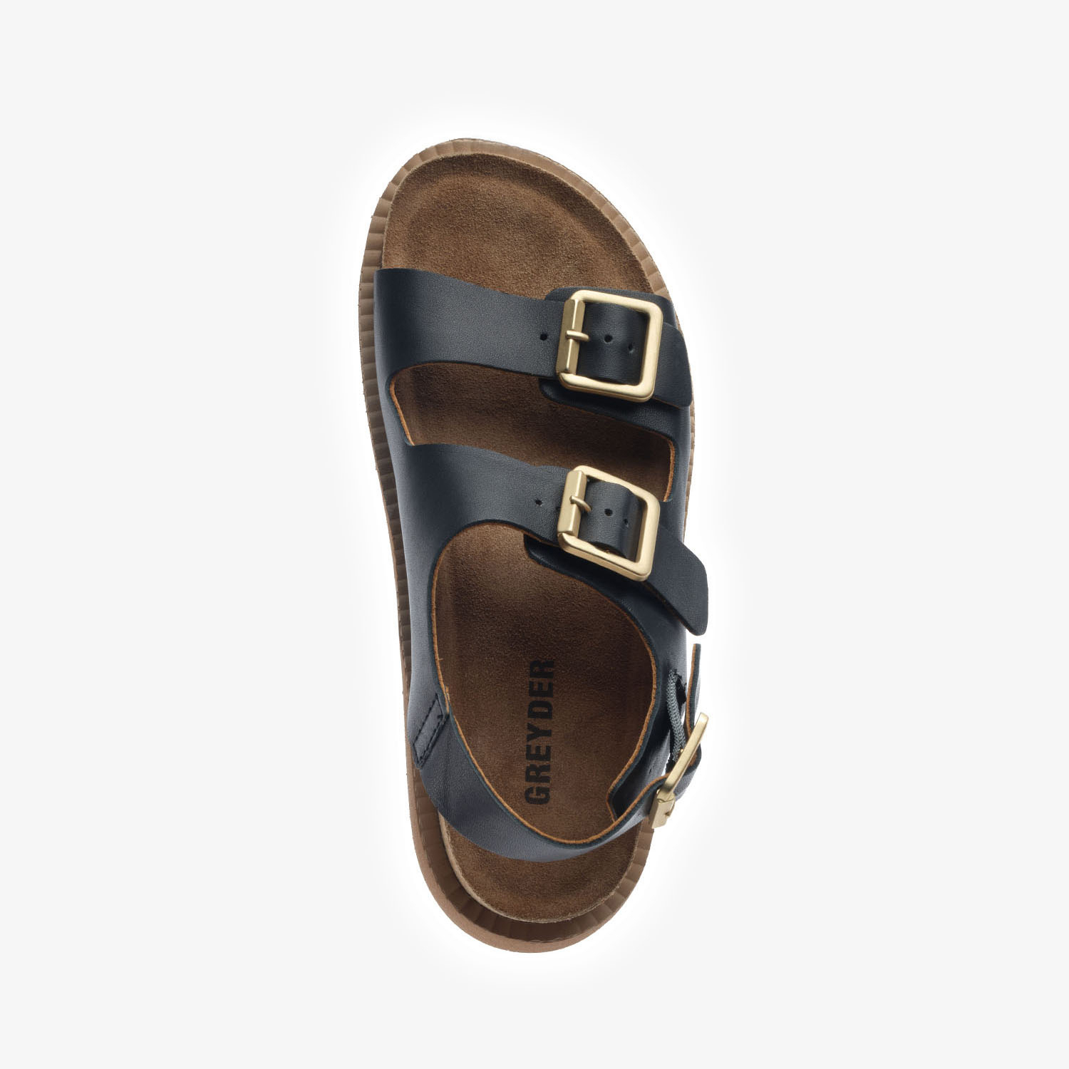 Kadın Siyah Hakiki Deri Sandalet 5Y2CS59235-4