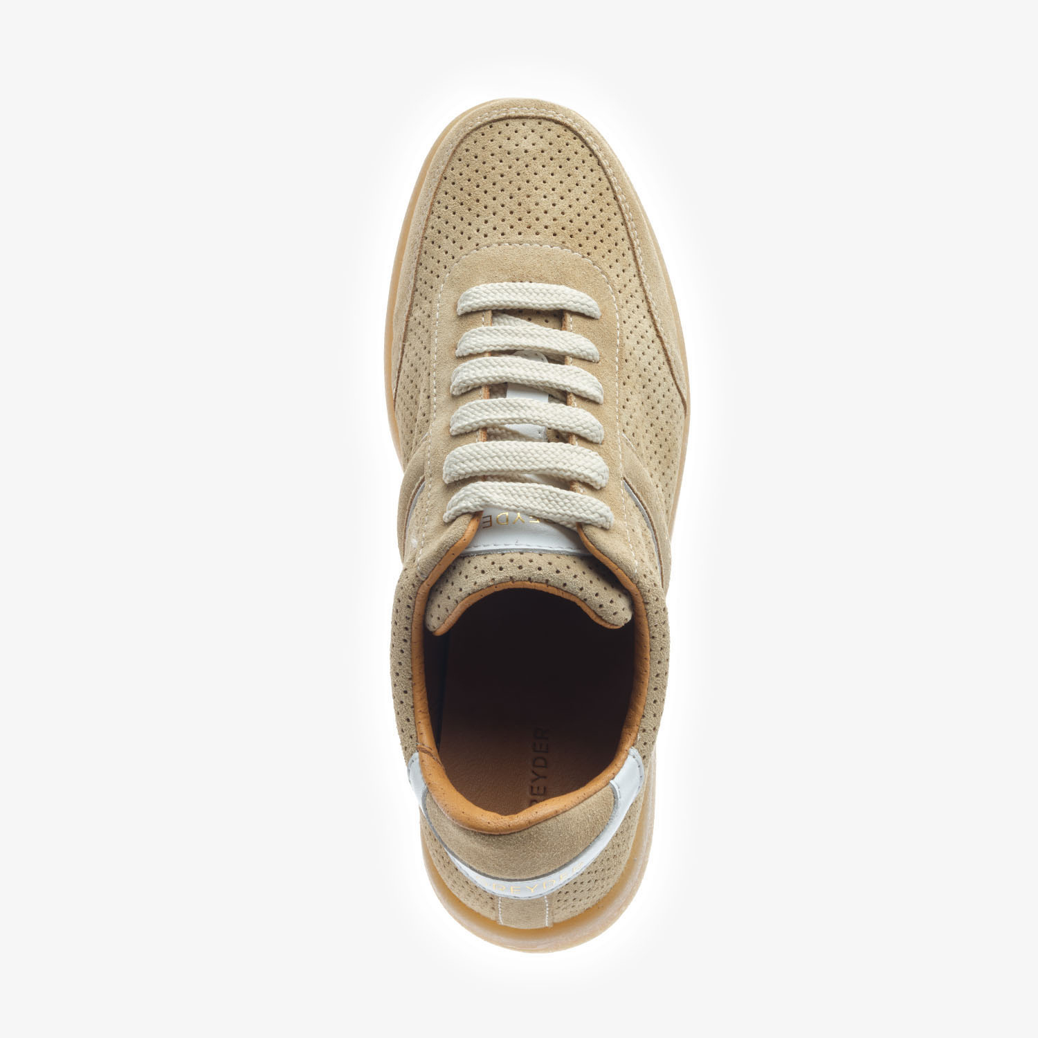 Kadın Bej Hakiki Deri Sneaker Ayakkabı 5Y2UA34381-4