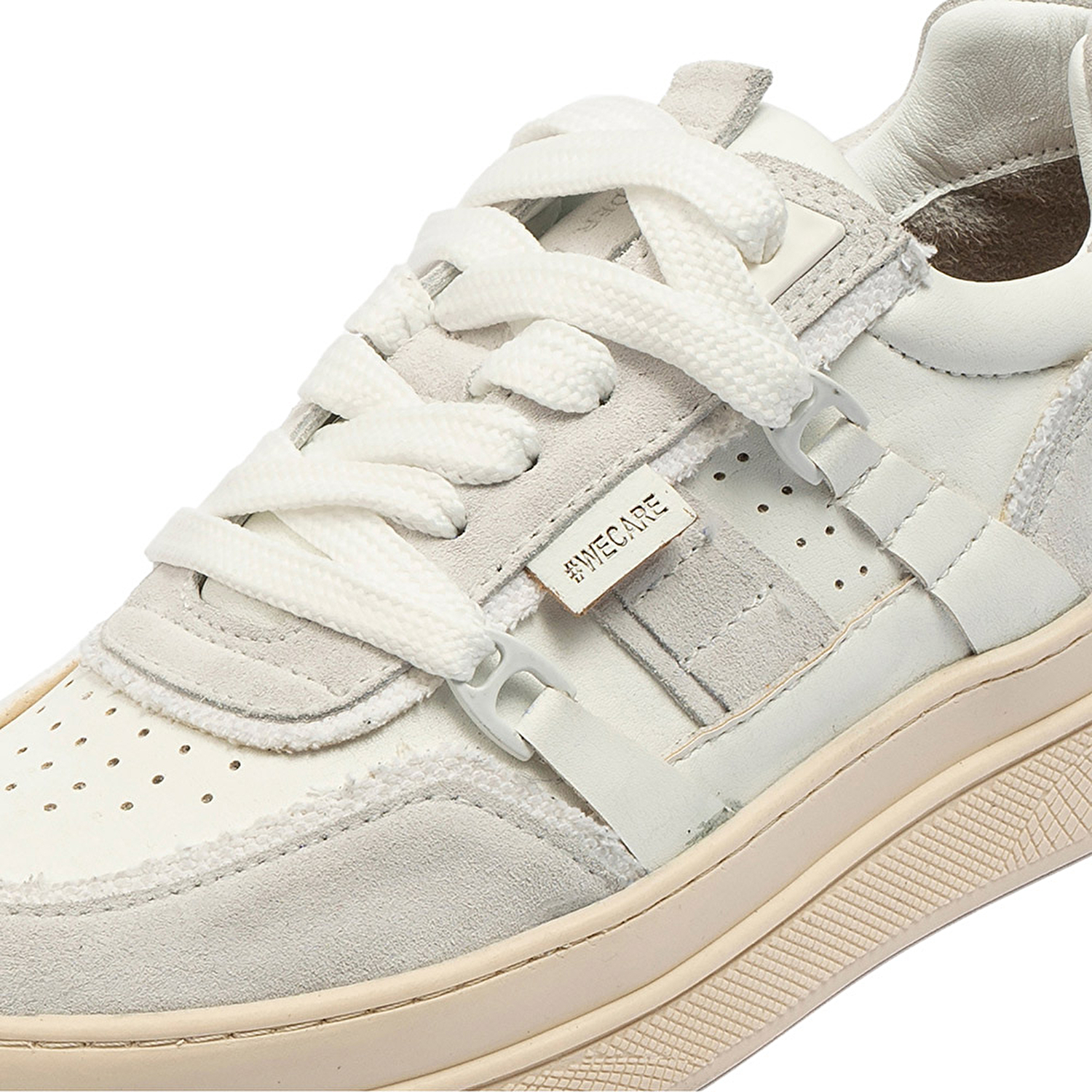 GreyderLAB Kadın Beyaz Hakiki Deri Sneaker Ayakkabı GL22176-3
