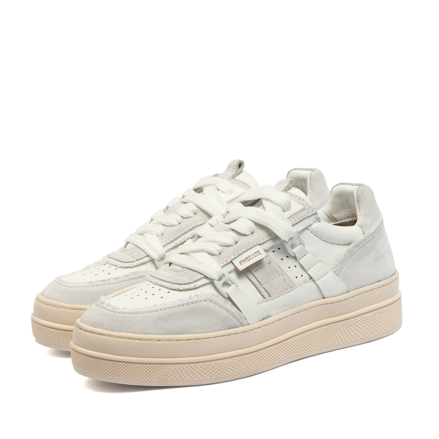 GreyderLAB Kadın Beyaz Hakiki Deri Sneaker Ayakkabı GL22176-4