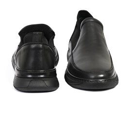 Erkek Siyah Hakiki Deri Chelsea Ayakkabı 1K1CB75079
