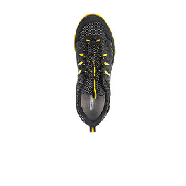 Erkek Siyah Sarı Su Geçirmez Ayakkabı 1K1GA00184-5