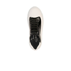 Kadın Siyah Beyaz Sneaker Ayakkabı 1K2SA30923