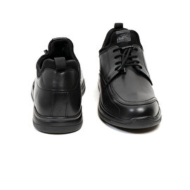 Erkek Siyah Hakiki Deri Comfort Ayakkabı 2K1CA14393