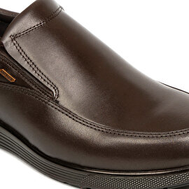 Erkek Kahverengi Hakiki Deri Comfort Ayakkabı 2K1FA10205