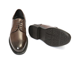 Erkek Kahverengi Hakiki Deri Oxford Ayakkabı 2K1KA75011