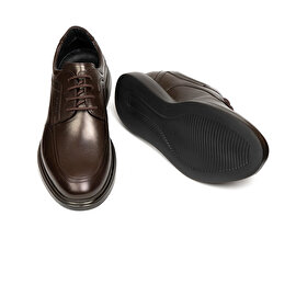 Erkek Kahverengi Hakiki Deri Oxford Ayakkabı 2K1RA14323-5