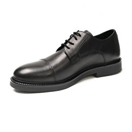 Erkek Siyah Hakiki Deri Oxford Ayakkabı 2K1RA15680