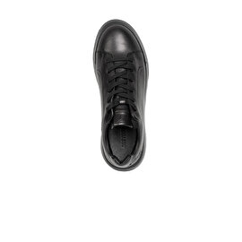 Kadın Siyah Hakiki Deri Sneaker Ayakkabı 2K2SA32150-3