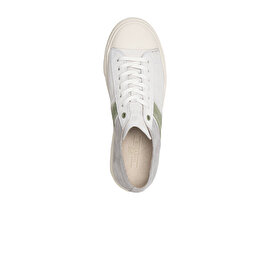 Erkek Beyaz Hakiki Deri Sneaker Ayakkabı 2Y1SA15150-4