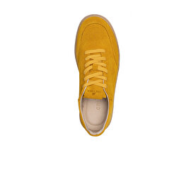 Erkek Sarı Süet Hakiki Deri Sneaker Ayakkabı 2Y1SA67851