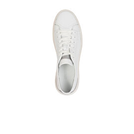 Erkek Beyaz Hakiki Deri Sneaker Ayakkabı 2Y1TA67852-3