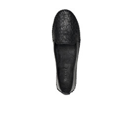 Kadın Siyah Hakiki Deri Comfort Ayakkabı 2Y2CA58029-4