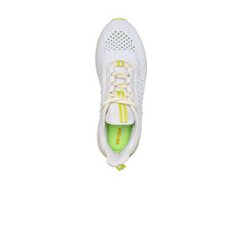 Kadın Beyaz Yeşil Hakiki Deri Spor Ayakkabı 2Y2SA57408-5