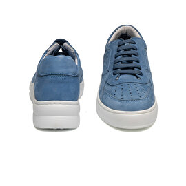 Kadın Mavi Hakiki Deri Sneaker Ayakkabı 2Y2SA57706-6