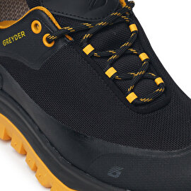 Erkek Siyah Sarı Su Geçirmez Ayakkabı 3K1GA16355