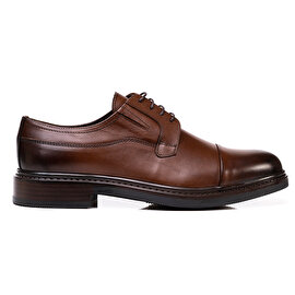 Erkek Kahverengi Hakiki Deri Klasik Ayakkabı 3K1KA75137