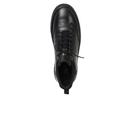 Erkek Siyah Hakiki Deri Casual Ayakkabı 3K1SA00281