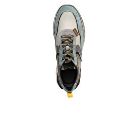 Erkek Mint Yeşili Hakiki Deri Spor Ayakkabı 3K1SA15366
