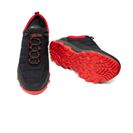 Kadın Siyah Kırmızı Su Geçirmez Ayakkabı 3K2GA00171