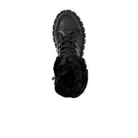 Kadın Siyah Hakiki Deri Sneaker Bot 3K2SB33000