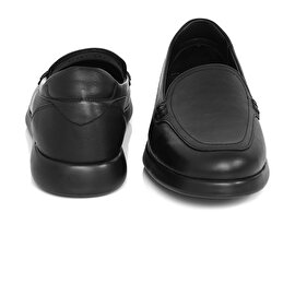 Kadın Siyah Hakiki Deri Comfort Ayakkabı 3Y2FA32251-6