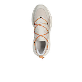 Kadın Kırık Beyaz Turuncu Hakiki Deri Spor Ayakkabı 3Y2SA32331-5