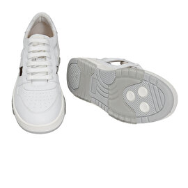 GreyderLAB  Kadın Beyaz Hakiki Deri Sneaker Ayakkabı 3Y2SA45092-7