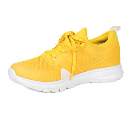 Kadın Sarı Hakiki Deri Spor Ayakkabı 3Y2SA53384-2