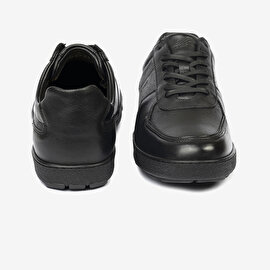 Erkek Siyah Hakiki Deri Comfort Ayakkabı 4Y1HA00124-7
