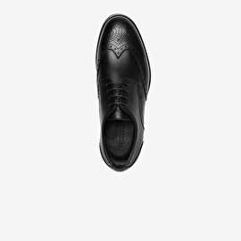 Erkek Siyah Hakiki Deri Klasik Ayakkabı 4Y1KA64503-4