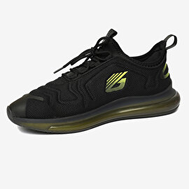 Erkek Siyah Yeşil Hakiki Deri Spor Ayakkabı 4Y1SA14731-3