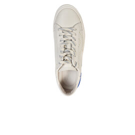 Erkek Beyaz Hakiki Deri Sneaker Ayakkabı 4Y1SA17490-3