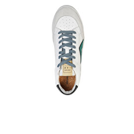 Erkek Beyaz Hakiki Deri Sneaker Ayakkabı 4Y1SA20180-3