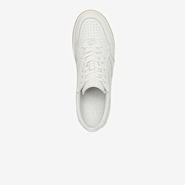 Erkek Beyaz Hakiki Deri Sneaker Ayakkabı 4Y1SA62609-4