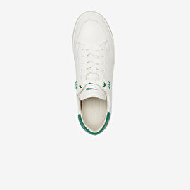 Erkek Beyaz Hakiki Deri Sneaker Ayakkabı 4Y1UA17521-4
