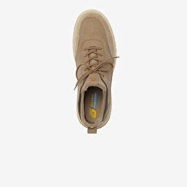 Erkek Koyu Vizon Hakiki Deri Sneaker Ayakkabı 4Y1UA17611-4