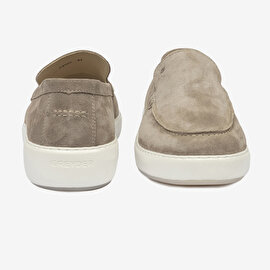 Erkek Vizon Hakiki Deri Loafer Ayakkabı 4Y1UA64565-8