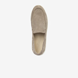 Erkek Vizon Hakiki Deri Loafer Ayakkabı 4Y1UA64565-5