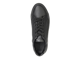 Kadın Siyah Hakiki Deri Sneaker Ayakkabı 4Y2SA33600-3
