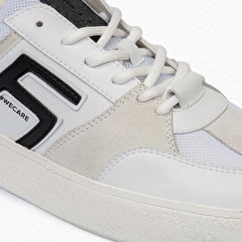 GreyderLAB Kadın Beyaz Siyah Sneaker Ayakkabı 4Y2SA45131-5
