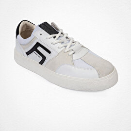 GreyderLAB Kadın Beyaz Siyah Sneaker Ayakkabı 4Y2SA45131-1