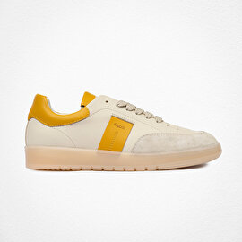 GreyderLAB Kadın Sarı Hakiki Deri Sneaker Ayakkabı 4Y2SA45160-2