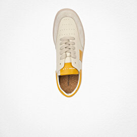 GreyderLAB Kadın Sarı Hakiki Deri Sneaker Ayakkabı 4Y2SA45160-4
