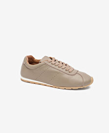 Kadın Vizon Hakiki Deri Sneaker Ayakkabı 4Y2SA59188-2